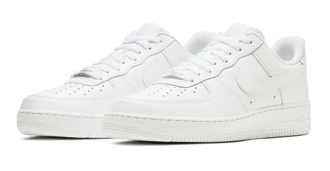 Nike Air Force 1 '07 Triple White Men's Sneakers | Daylight Canvas