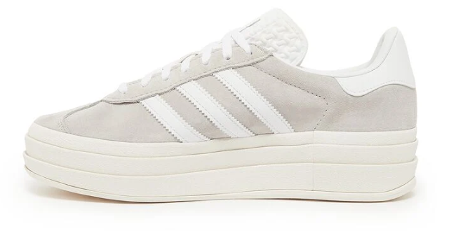 adidas Gazelle Bold Women's 'Grey White' | Concrete Poetry HQ6893