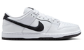 Nike SB Dunk Low Pro 'White / Black / White' | Paper Ink Edit