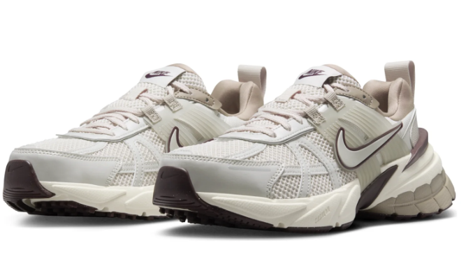Nike V2K Run Women's 'Light Greenish Brown / Khaki / Earth / Light Bone' FD0736-103 | Fieldnote Layers