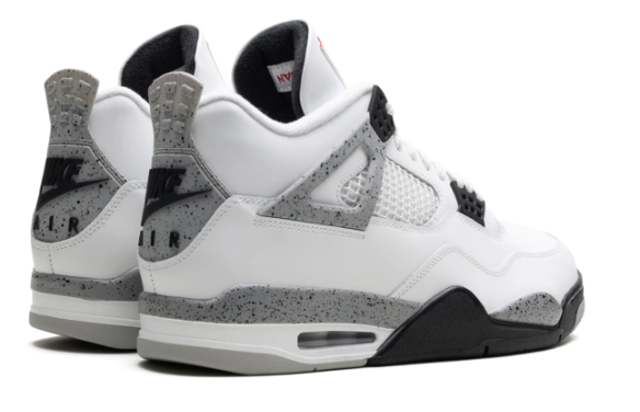Air Jordan 4 OG 'White Cement' (2025) | Concrete Canvas FV5029-100