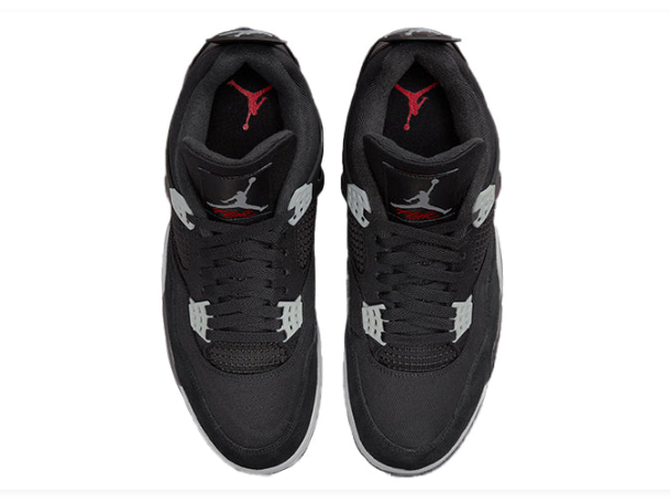 Air Jordan 4 Retro SE 'Black Canvas' | Noir Atelier DH7138-006
