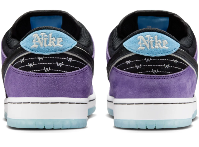 Nike SB x Hayley Wilson Dunk Low 'Court Purple' HJ0513-500 | Purple Side Notes