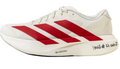 adidas Adizero EVO SL 'White Red' | Scarlet Rhythm JS1182