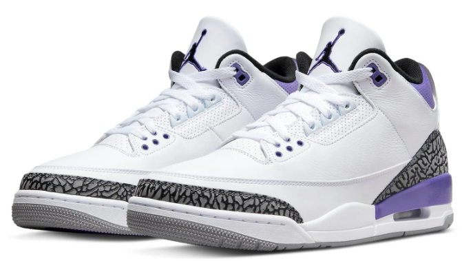 Air Jordan 3 Retro 'Dark Iris' | Violet Interlude CT8532-105