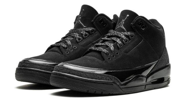 Air Jordan 3 'Black Cat' (2025) | Nocturnal Focus CT8532-001
