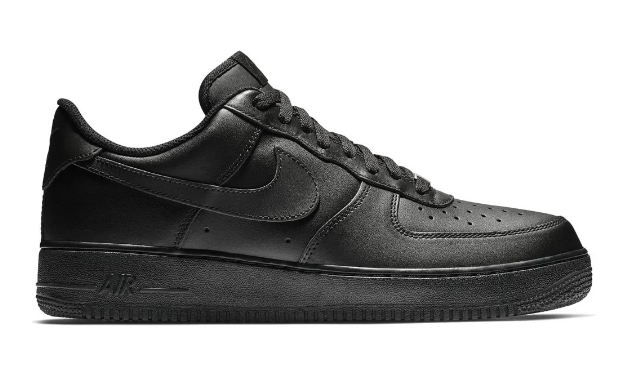 Nike Air Force 1 '07 Triple Black Men's Sneakers | Noir Blueprint