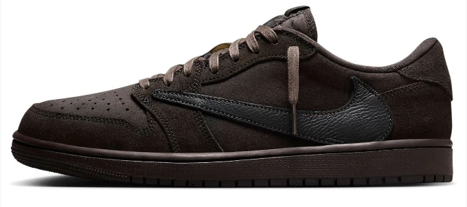 Air Jordan 1 Retro Low OG SP x Travis Scott 'Velvet Brown' | Earthbound Echo DM7866-202