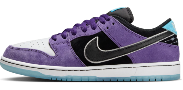 Nike SB x Hayley Wilson Dunk Low 'Court Purple' HJ0513-500 | Purple Side Notes