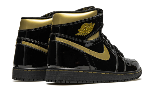 Air Jordan 1 Retro High OG 'Black Metallic Gold' | Evening Signature 555088-032