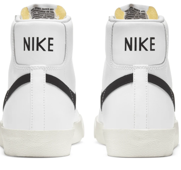 Nike Blazer Mid '77 Vintage White/Black | Archive Contrast