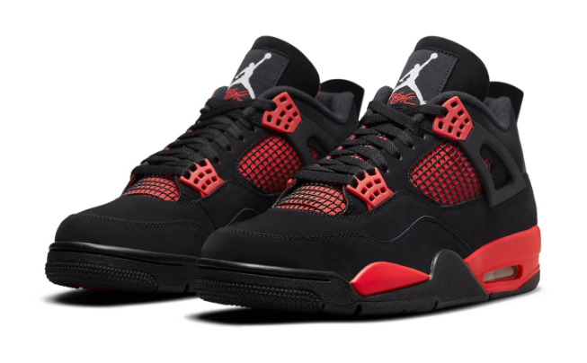 Air Jordan 4 Retro 'Red Thunder' | Voltage After Dark CT8527-016