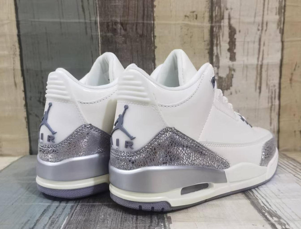 Air Jordan 3 Retro Beige-Silver Men's | Dune Reflections