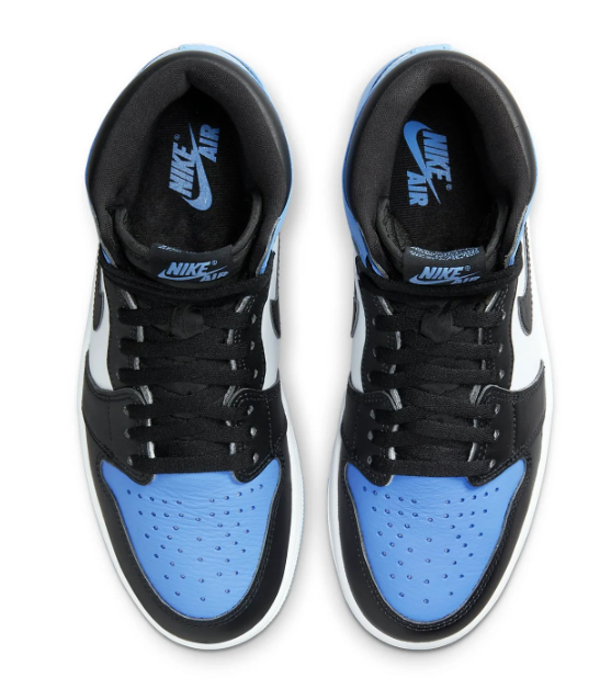 Air Jordan 1 Retro High OG 'UNC Toe' | Open Perspective DZ5485-400