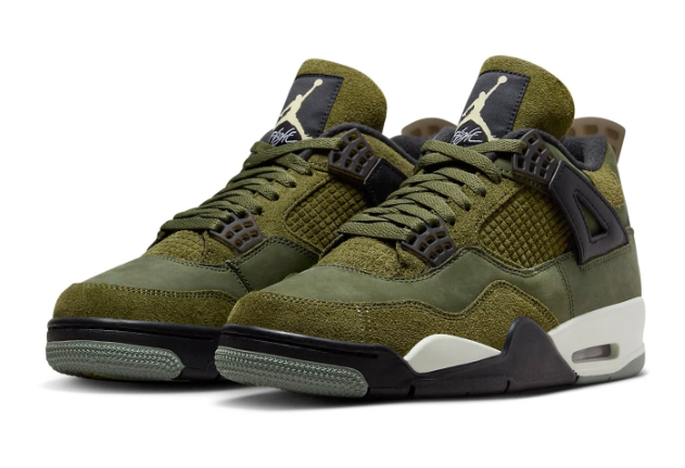 Air Jordan 4 Retro SE 'Craft - Olive' | Fieldwork Studio FB9927-200