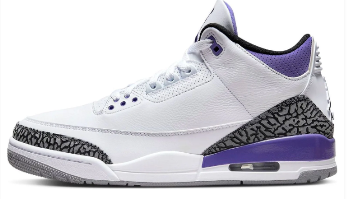 Air Jordan 3 Retro 'Dark Iris' | Violet Interlude CT8532-105