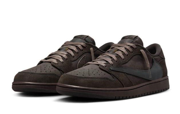 Air Jordan 1 Retro Low OG SP x Travis Scott 'Velvet Brown' | Earthbound Echo DM7866-202