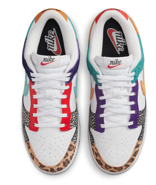 Nike Dunk Low SE Women's 'Safari Mix' DN3866-100 | Collage Club