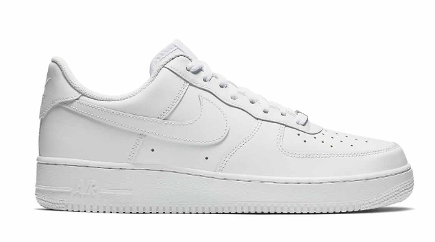 Nike Air Force 1 '07 Triple White Men's Sneakers | Daylight Canvas