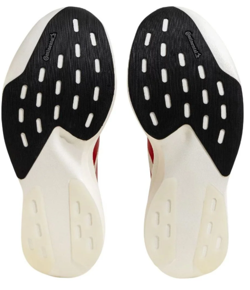 adidas Adizero EVO SL 'White Red' | Scarlet Rhythm JS1182