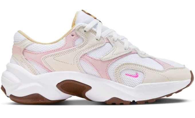 Nike AL8 Women's 'White / Pink / Brown' HM3691-130 | Blush Cafe Edit