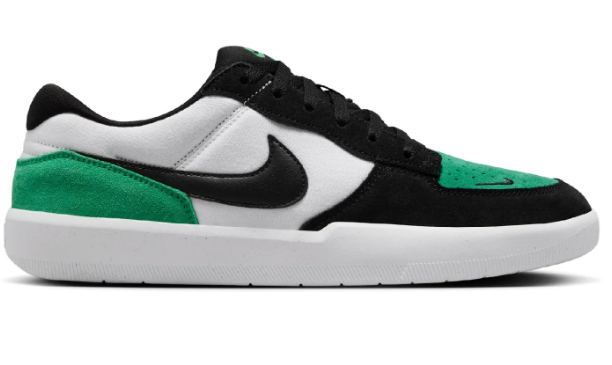 Nike SB Force 58 'White / Black / Stadium Green' | Greenroom Agenda
