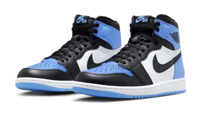 Air Jordan 1 Retro High OG 'UNC Toe' | Open Perspective DZ5485-400