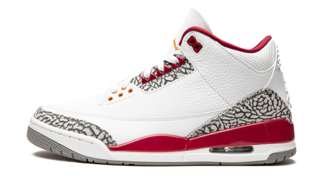 Air Jordan 3 'Cardinal' | Distinctive Note CT8532-126