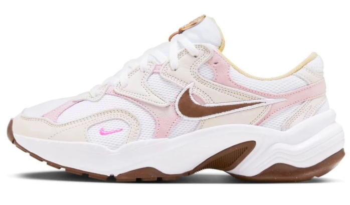 Nike AL8 Women's 'White / Pink / Brown' HM3691-130 | Blush Cafe Edit