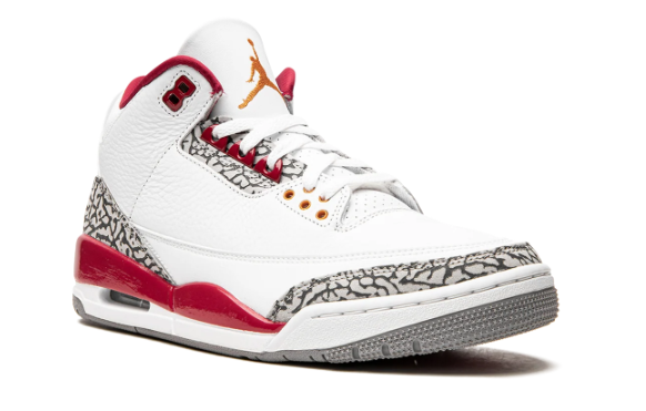 Air Jordan 3 'Cardinal' | Distinctive Note CT8532-126