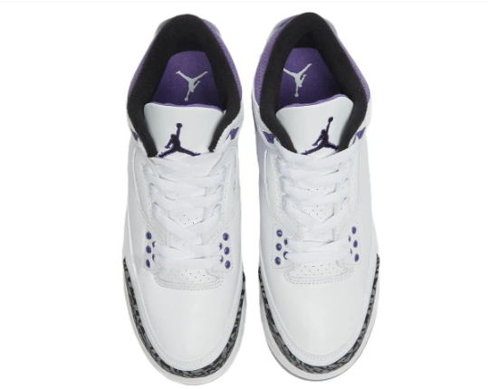 Air Jordan 3 Retro 'Dark Iris' | Violet Interlude CT8532-105