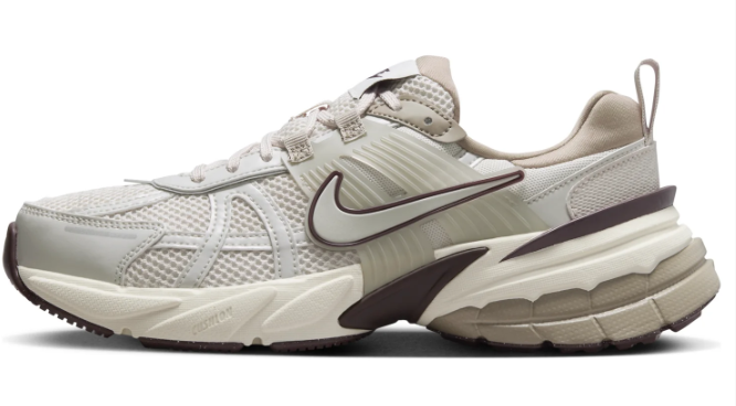 Nike V2K Run Women's 'Light Greenish Brown / Khaki / Earth / Light Bone' FD0736-103 | Fieldnote Layers