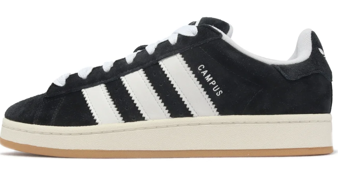 adidas Campus 00s 'Black / White / Gum' HQ8708 | Chalkboard Chapter